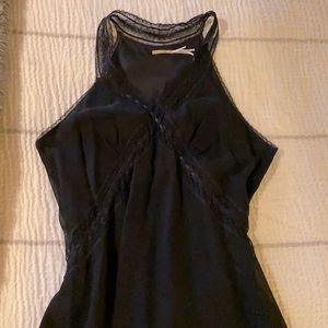 100% silk max studio black cocktail dress